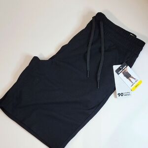 90 Degree By Reflex NWT Men's Sunday Shorts - Black SIZE Small